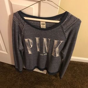 Vs pink long sleeve sweatshirt